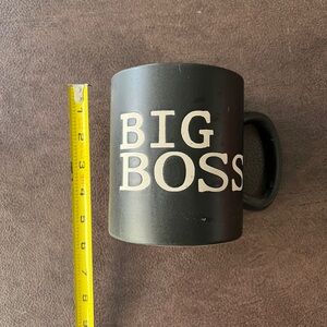 Black 'Big Boss' Mug